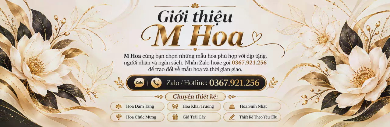 Ảnh bìa Shop hoa tươi Phường Vàng Danh Quảng Ninh - Chọn hoa vừa ý, gửi trao tận tâm